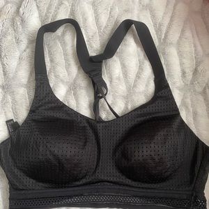 Black Victoria’s Secret sports bra